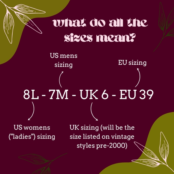 Docs size guide - Picture 2 of 5